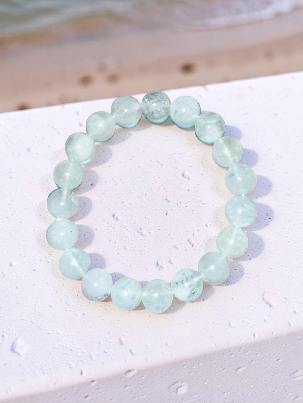 ✨High quality ✨10mm Aquamarine Bracelet 🩵